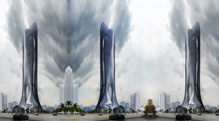 中国知名超高层建筑规划设计图集！